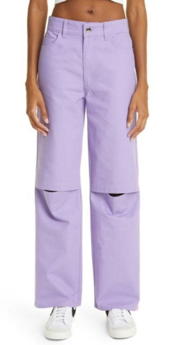 ✨KkCo Knee Vent Straight Leg Lavender Sz 24 Pants✨